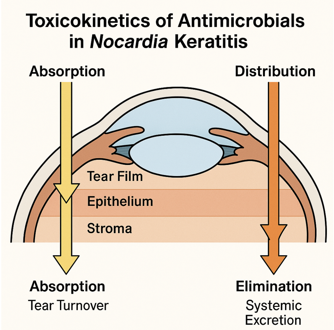 <p>Toxicokinetics of <em>Nocardia</em> Treatment